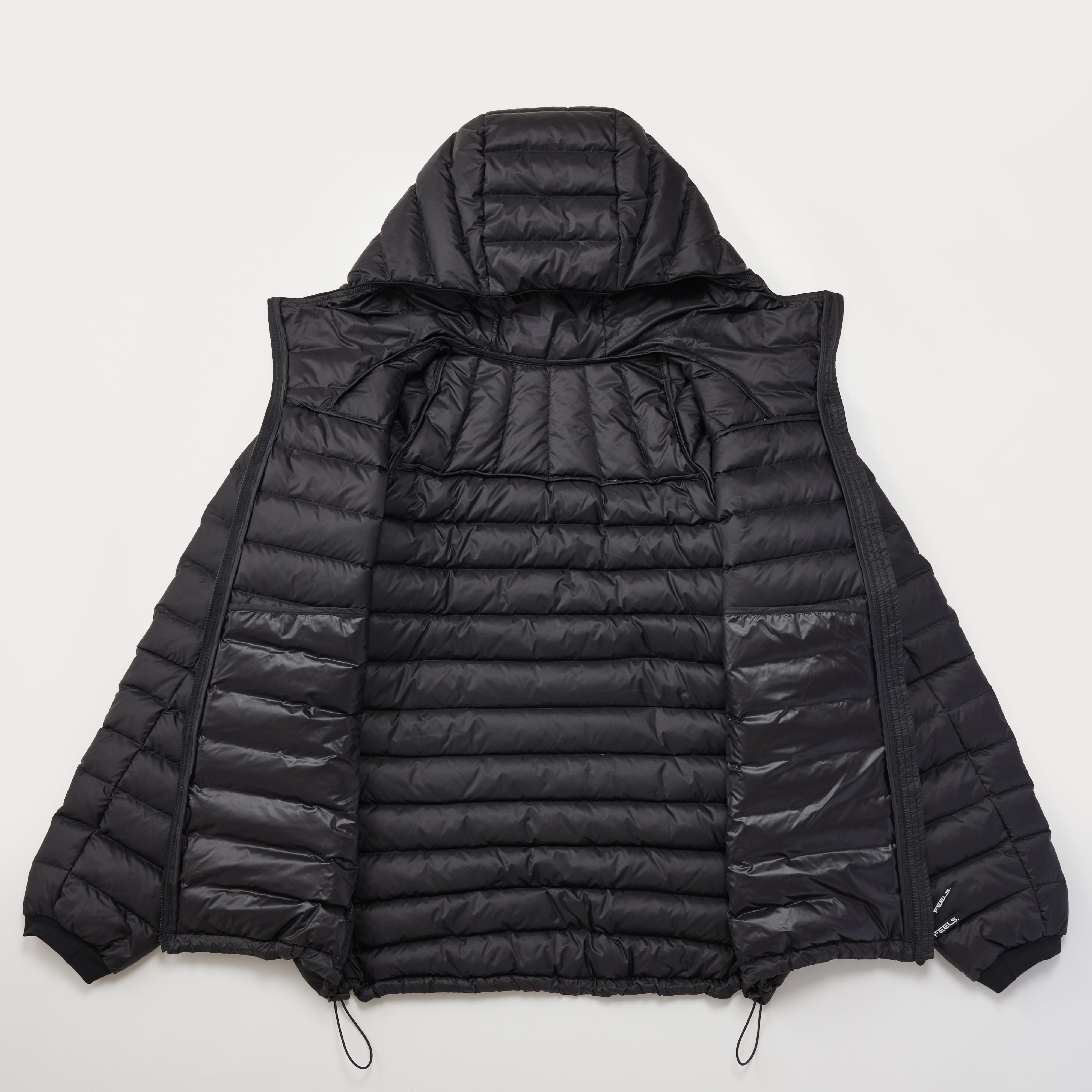 SHELL DOWN JACKET BLACK – FEELS.