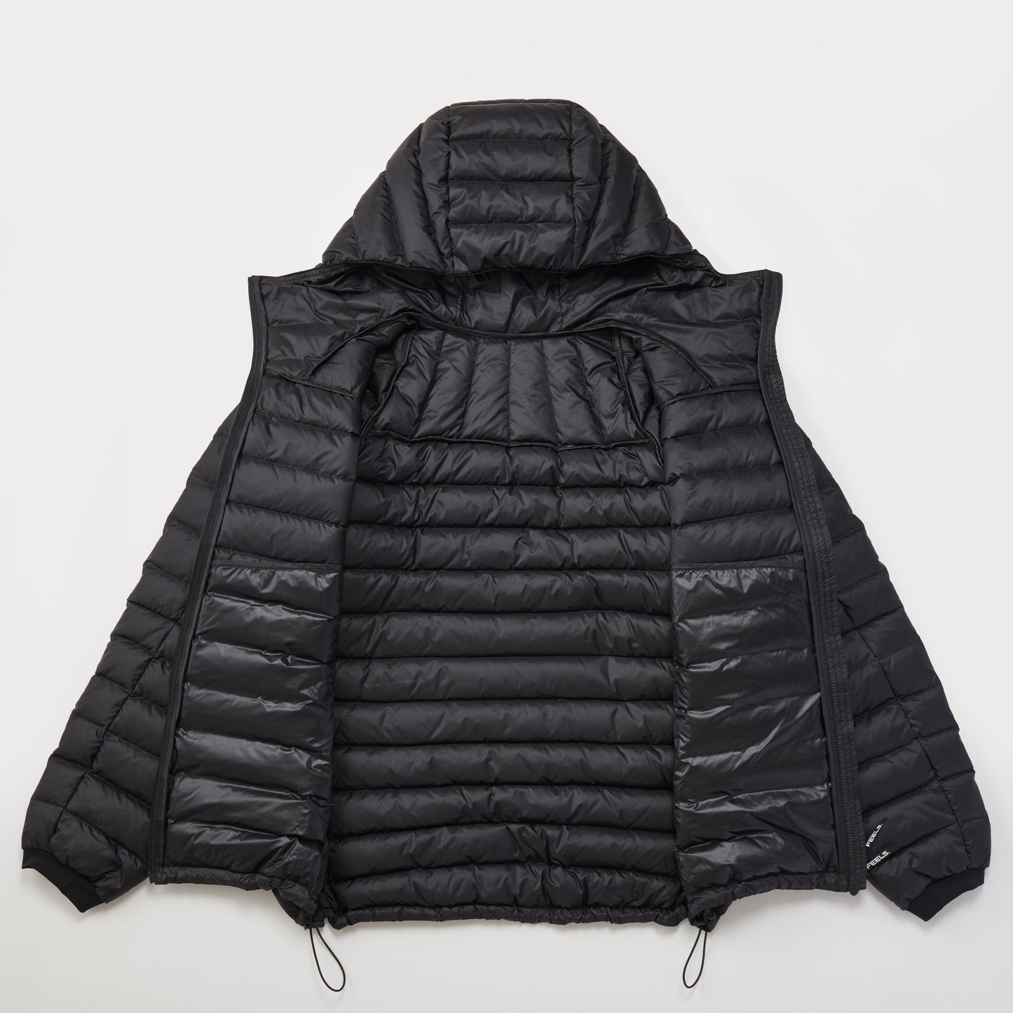 SHELL DOWN JACKET BLACK