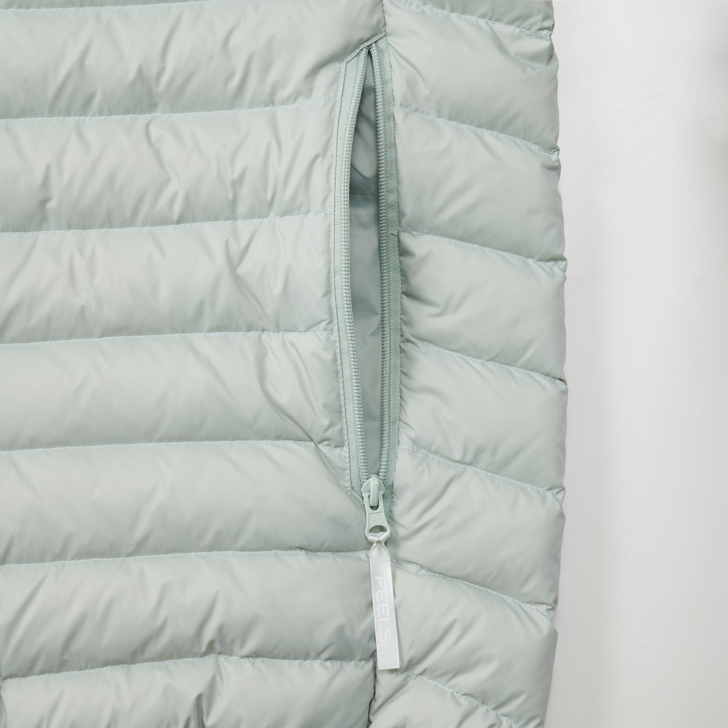 SHELL DOWN JACKET LIGHT GREEN
