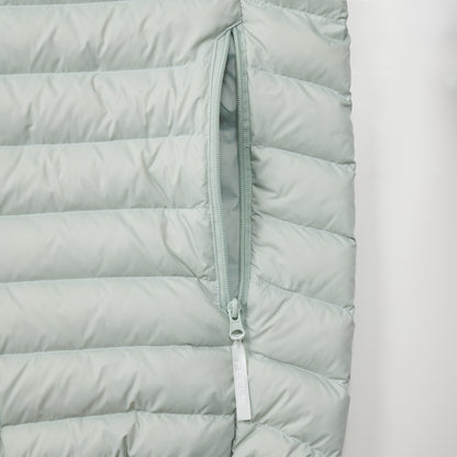 SHELL DOWN JACKET LIGHT GREEN