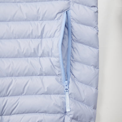 SHELL DOWN JACKET LIGHT BLUE