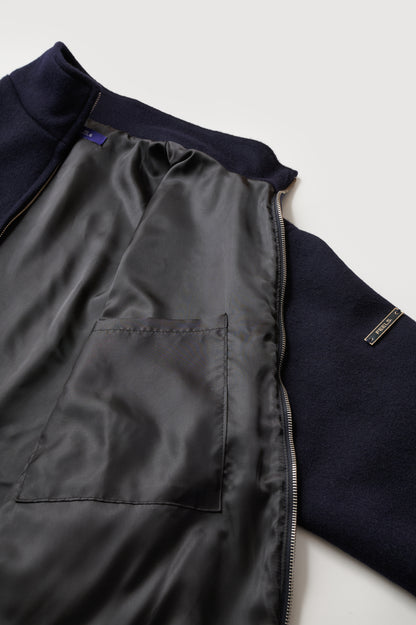 URBAN WOOL BLOUSON NAVY