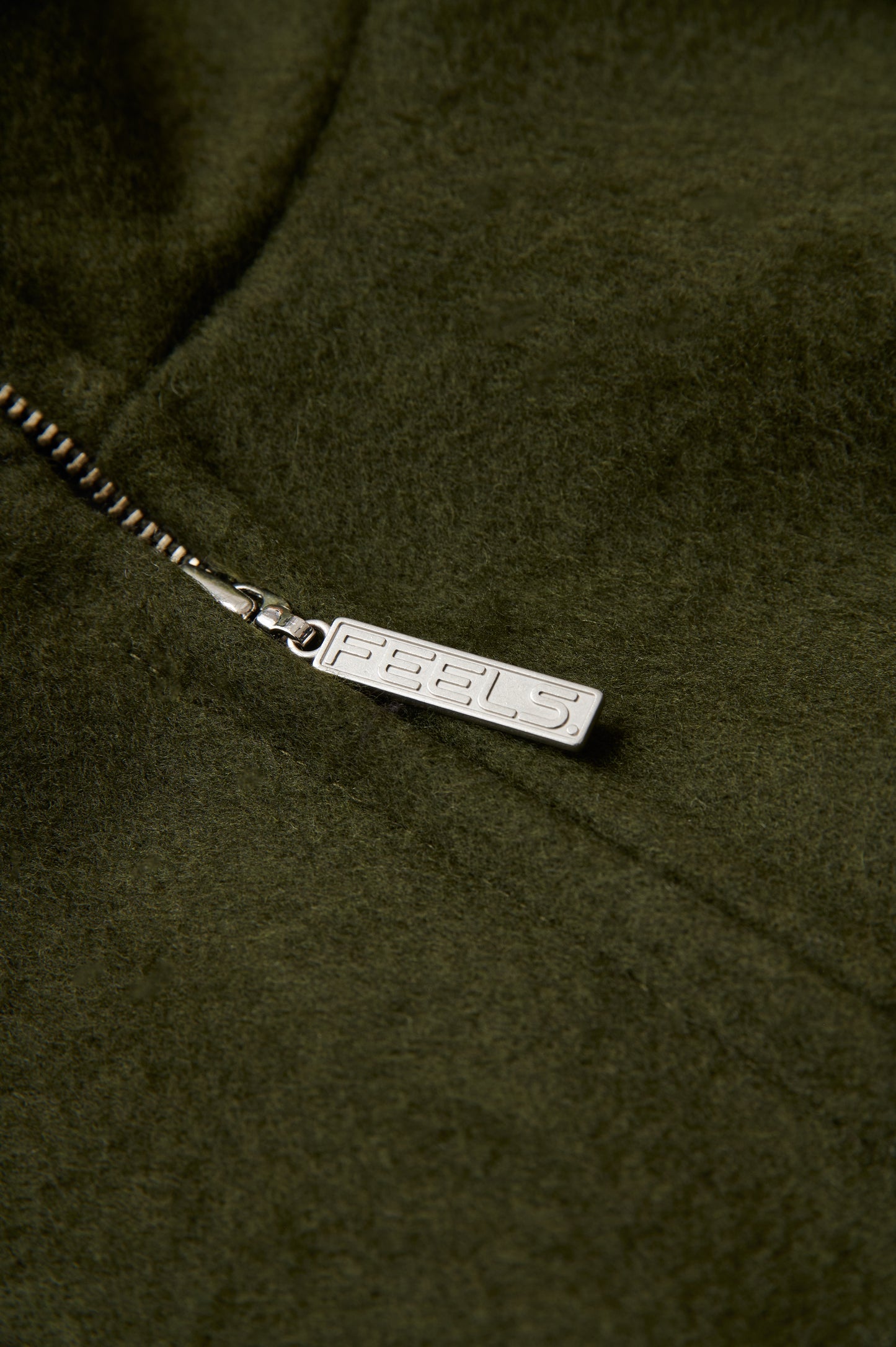 URBAN WOOL BLOUSON MOSS GREEN