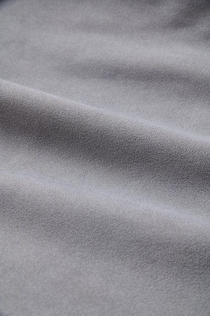 SUEDE TOUCH PANTS LIGHT GRAY