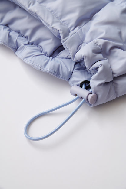 SHELL DOWN JACKET LIGHT BLUE