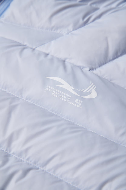 SHELL DOWN JACKET LIGHT BLUE