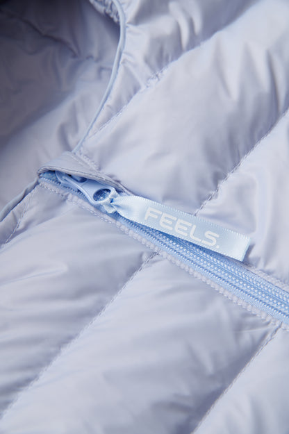 SHELL DOWN JACKET LIGHT BLUE