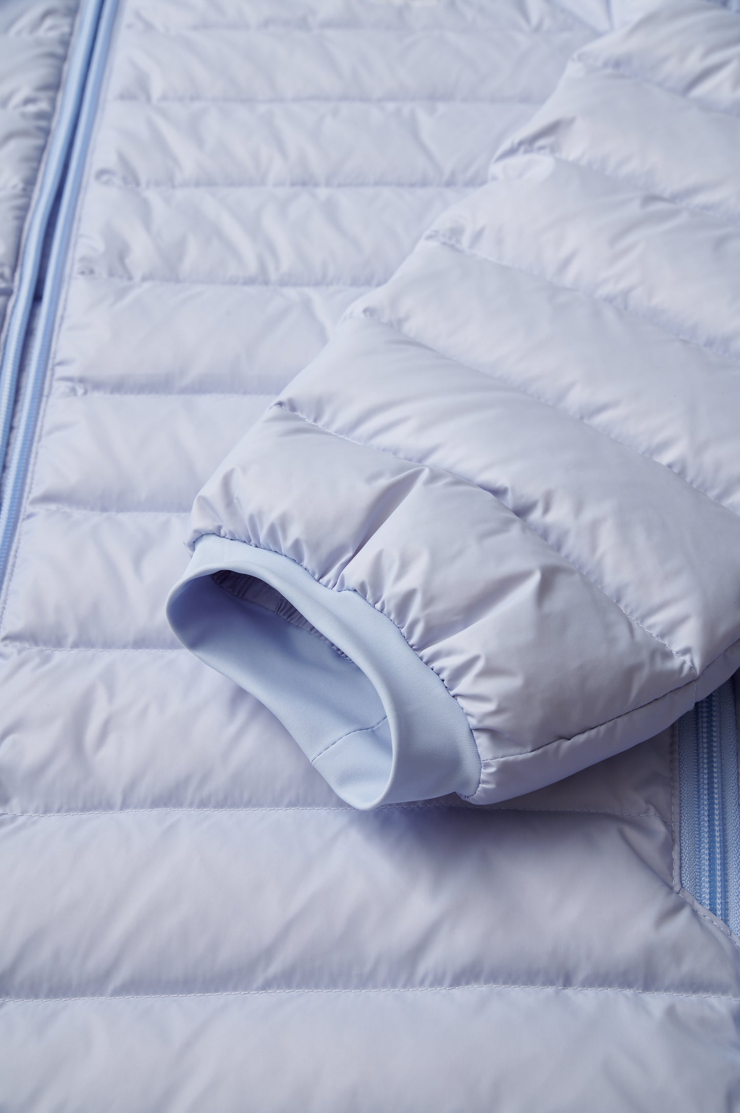 SHELL DOWN JACKET LIGHT BLUE