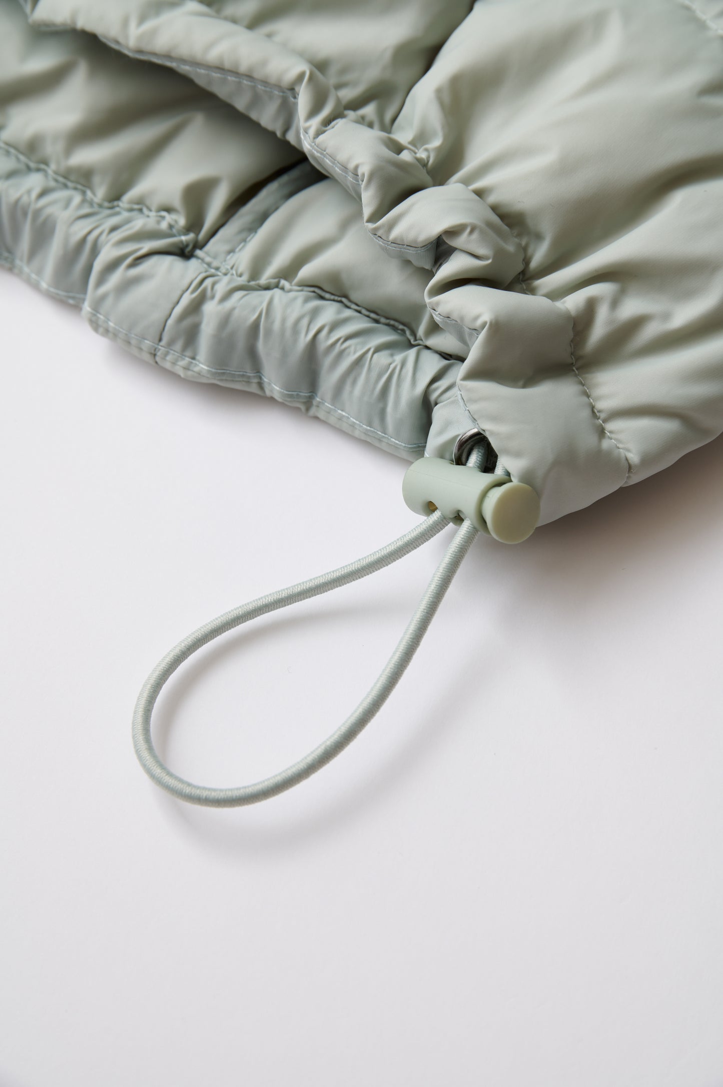 SHELL DOWN JACKET LIGHT GREEN