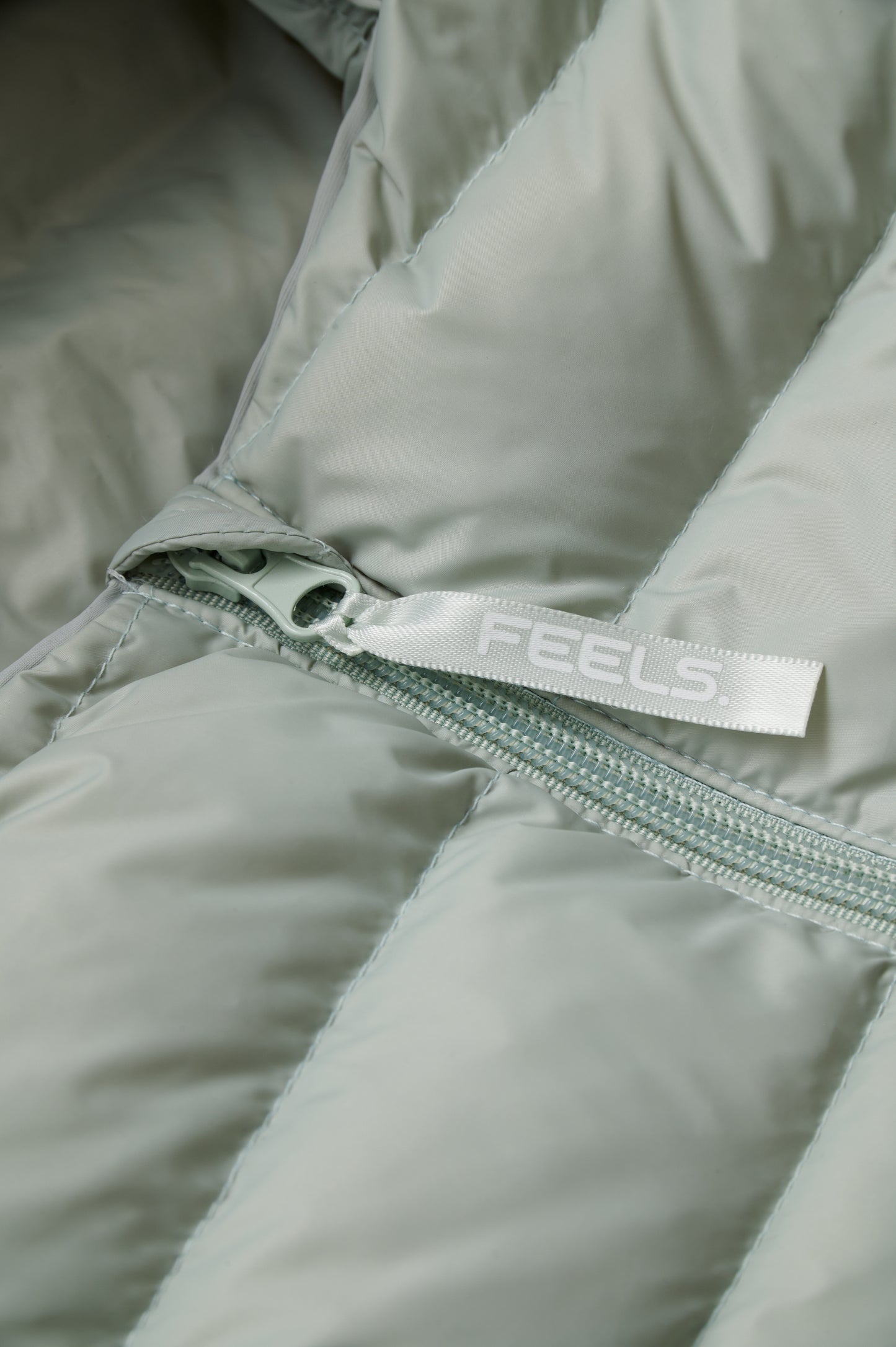 SHELL DOWN JACKET LIGHT GREEN