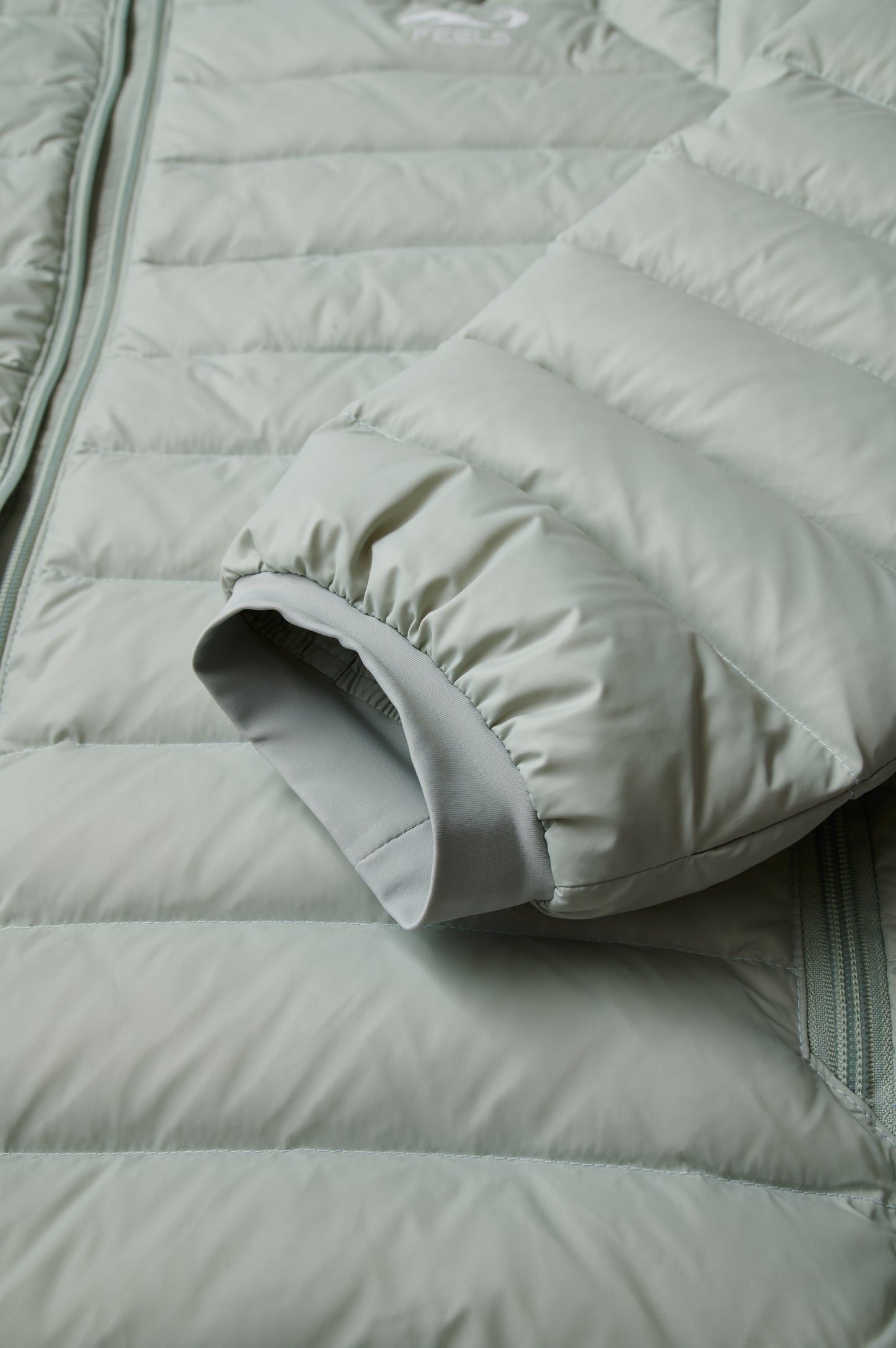 SHELL DOWN JACKET LIGHT GREEN