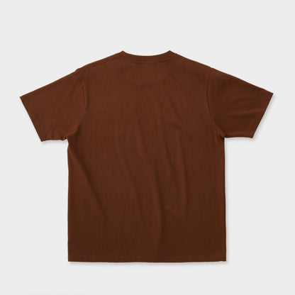 CANNED LOGO T-SHIRT BROWN
