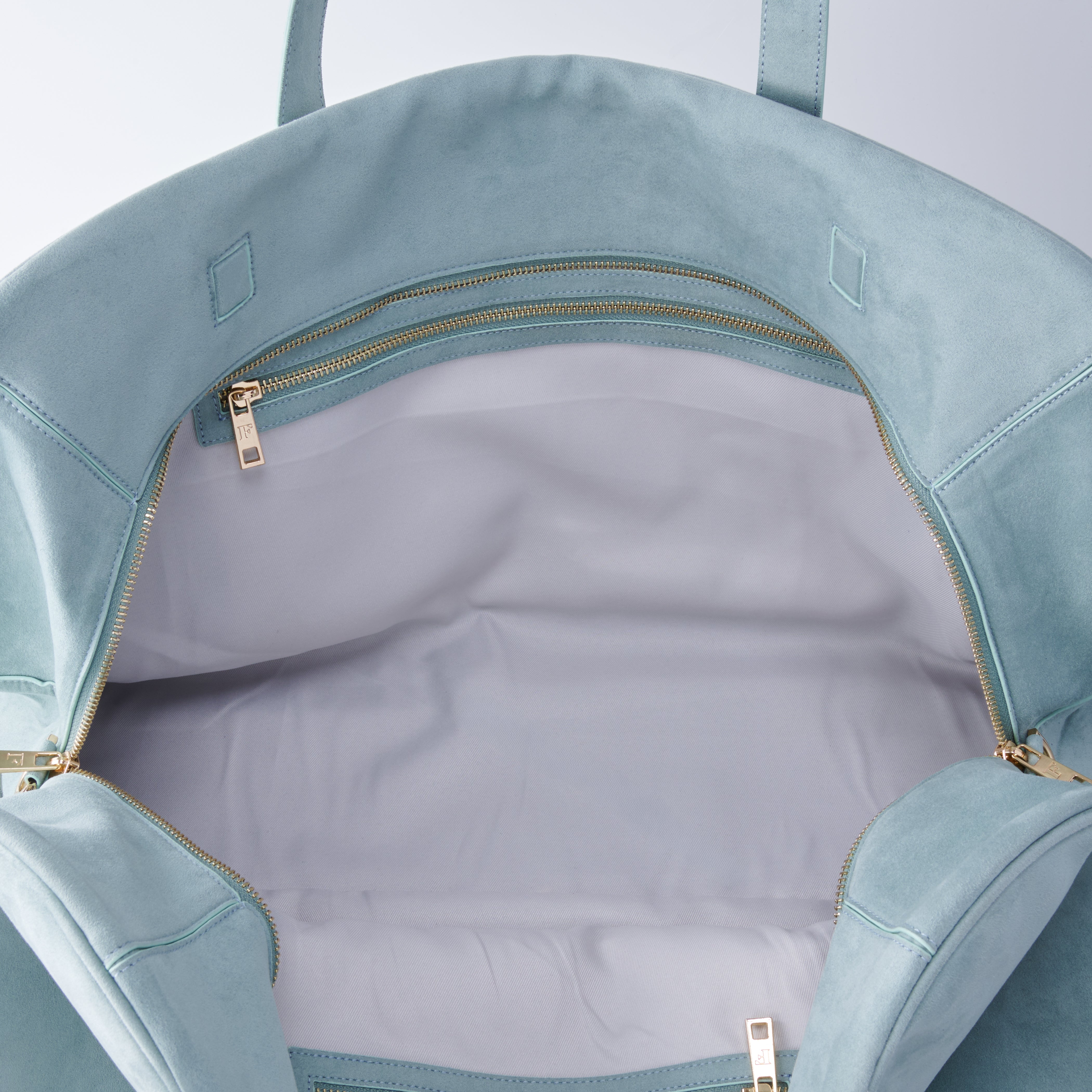 SUEDE TOUCH TRAVEL BAG 2026 SUMMER LIMITED LIGHT GREEN – FEELS.