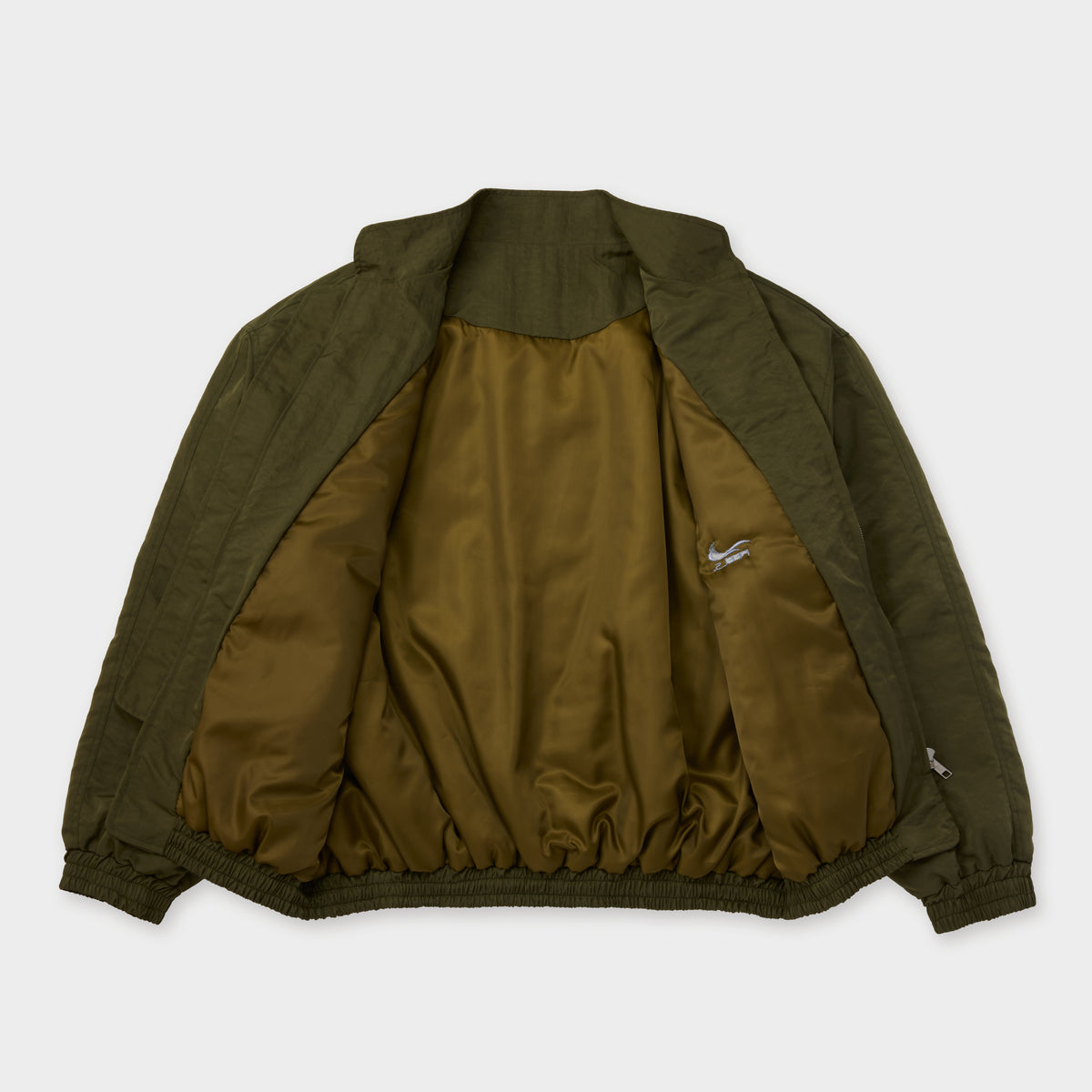 BAGGY BOMBER JACKET OLIVE