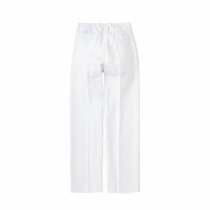 LINEN SLACKS WHITE