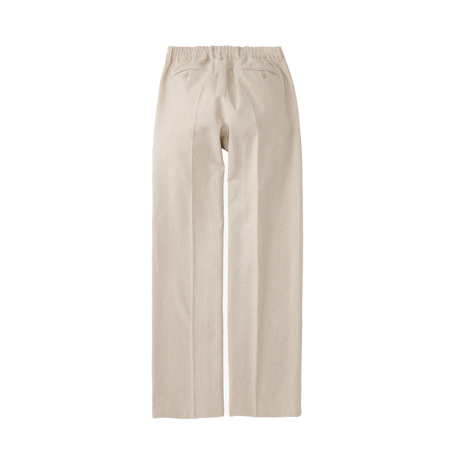 LINEN SLACKS BEIGE