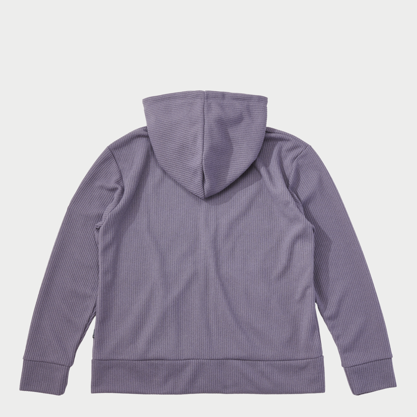 THERMAL ZIP UP HOODIE  GRAY