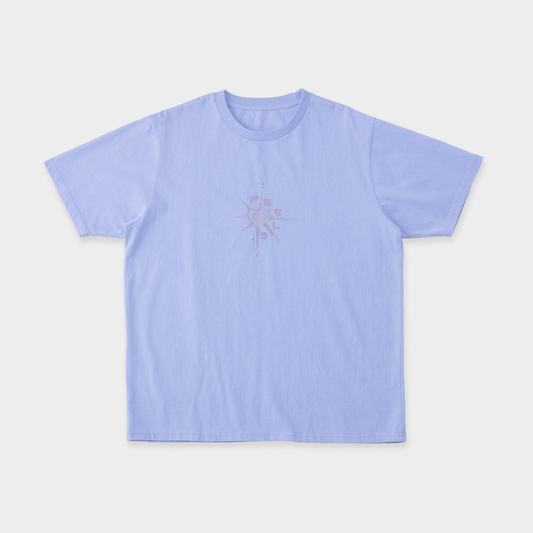 LOVE ICON T-SHIRT PURPLE