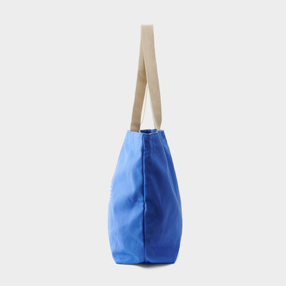 CANVAS TOTE BAG BLUE