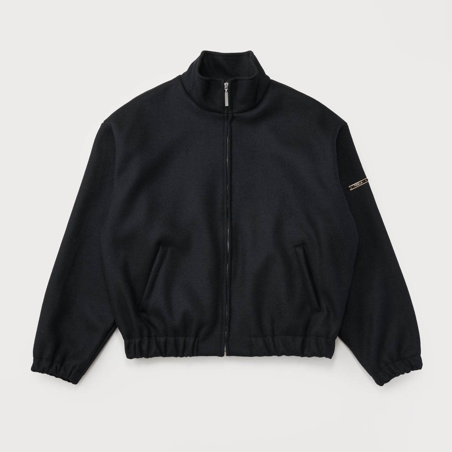 URBAN WOOL BLOUSON BLACK