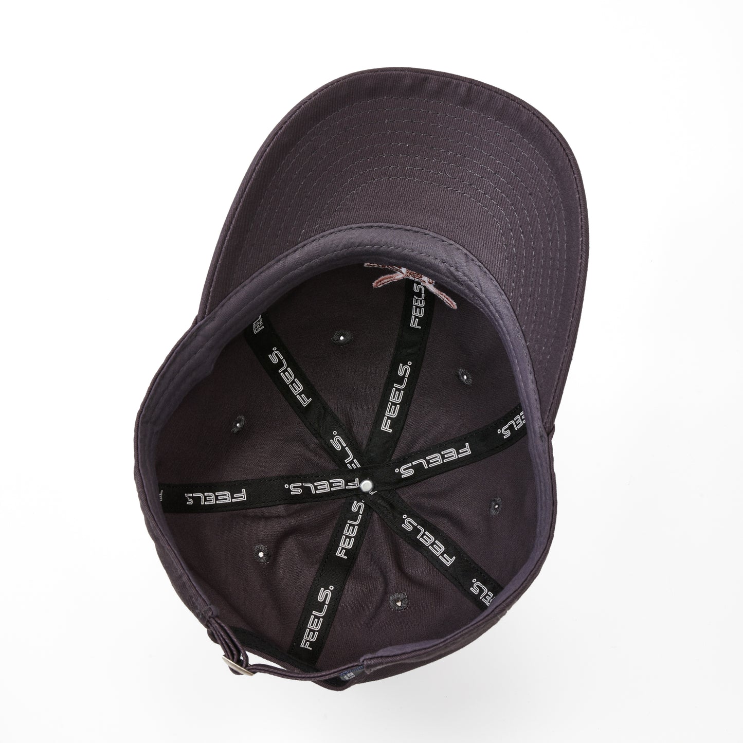 CROSS LOGO CAP CHARCOAL GRAY