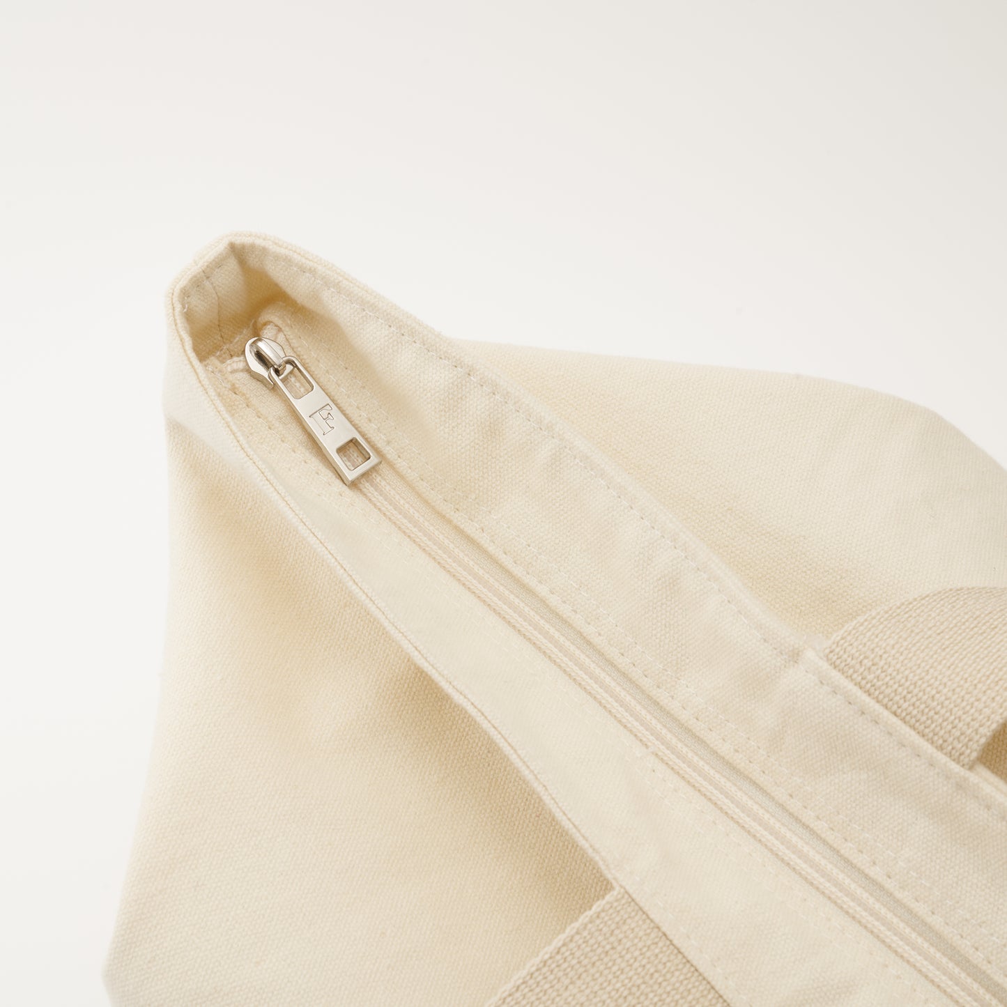 CANVAS TOTE BAG BEIGE