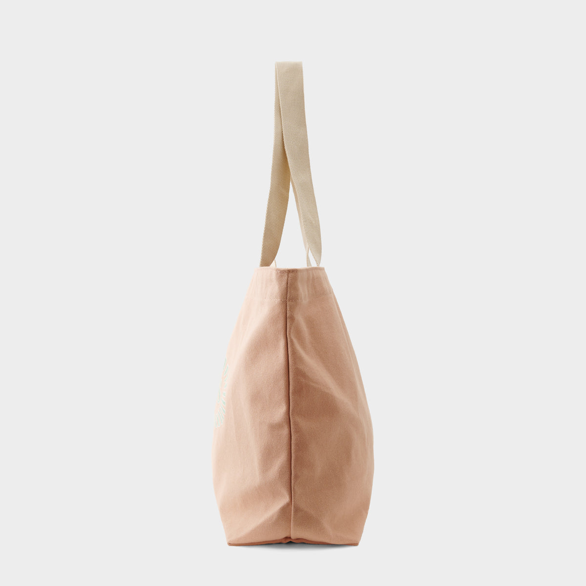 CANVAS TOTE BAG GRAY PINK