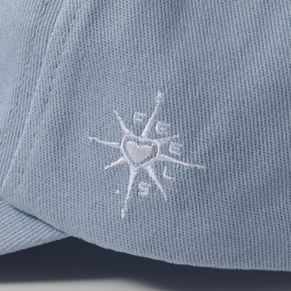 GLOBE LOGO CAP LIGHT BLUE