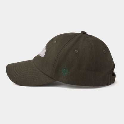 SIGNATURE LOGO CAP MOSS GREEN