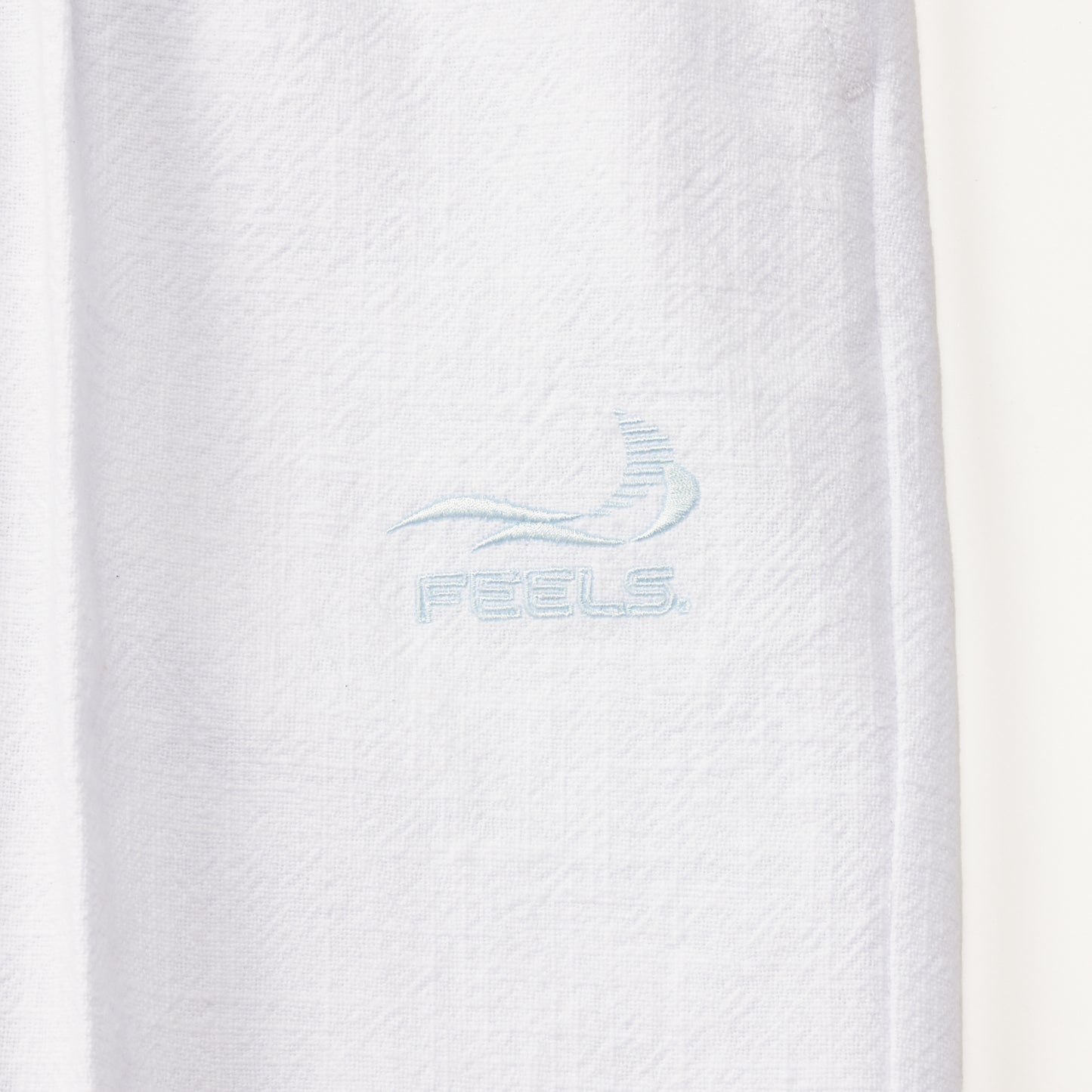 LINEN SLACKS WHITE