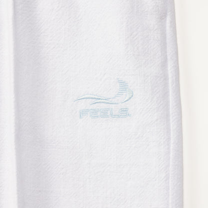 LINEN SLACKS WHITE