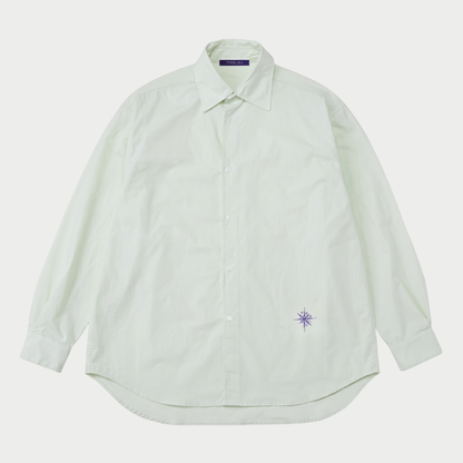 PURE COTTON SHIRT LIGHT GREEN