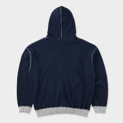 HEAVY THERMAL HOODIE NAVY