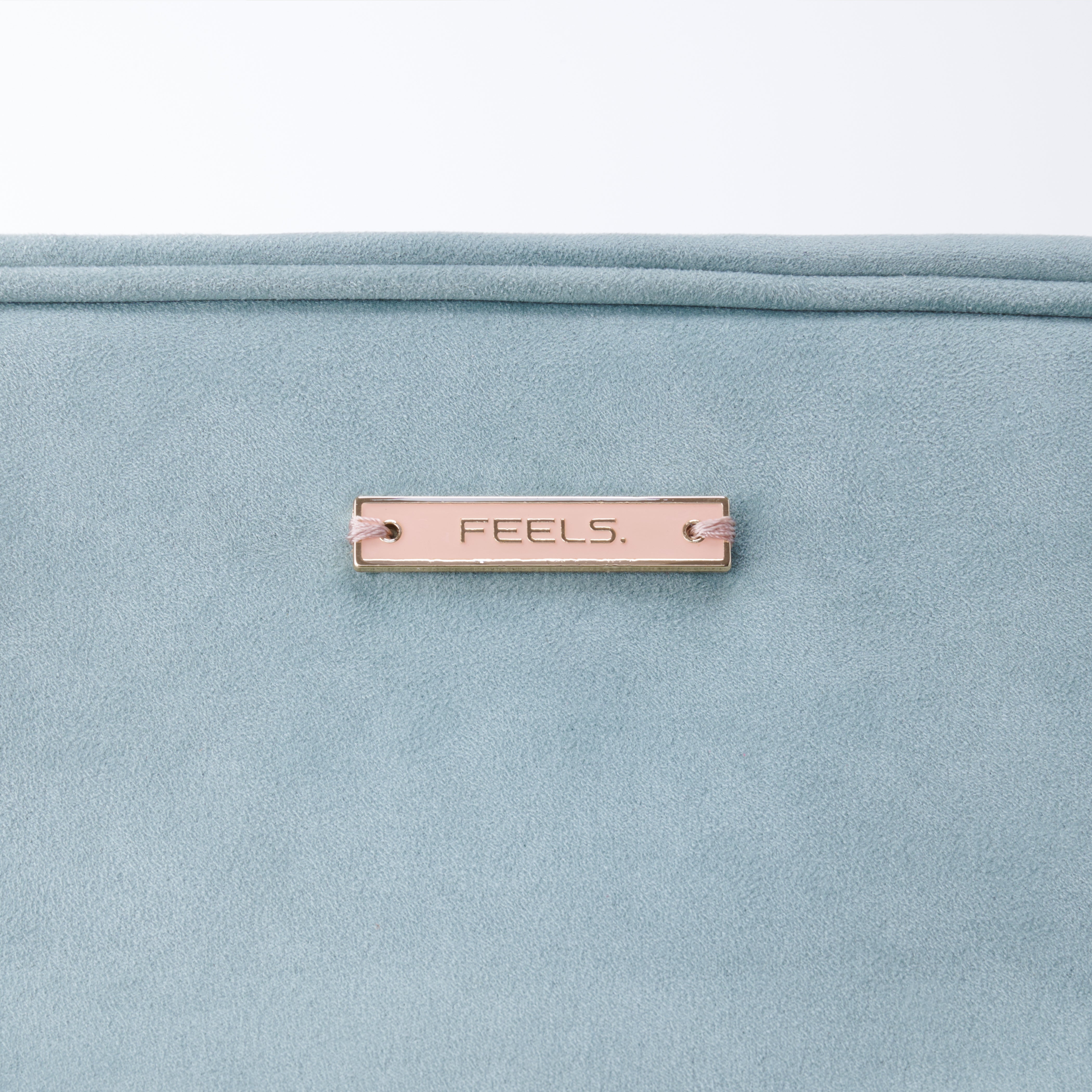 SUEDE TOUCH TRAVEL BAG 2026 SUMMER LIMITED LIGHT GREEN – FEELS.
