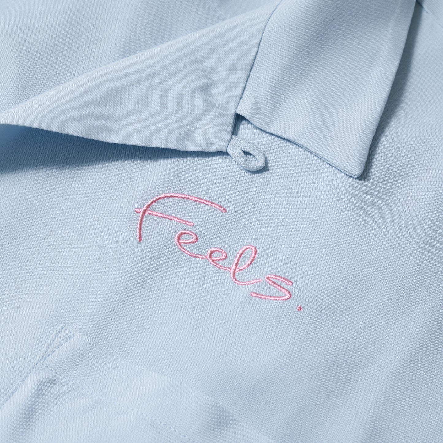 RAYON SHIRT LIGHT BLUE "DRESS CODE LINE"