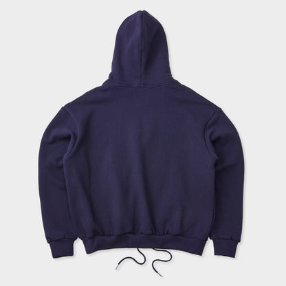 PREMIUM WEIGHT ZIP UP HOODIE NAVY