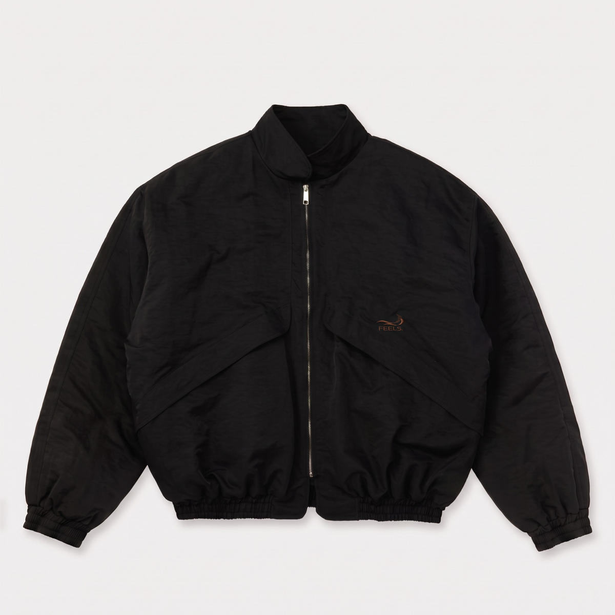 BAGGY BOMBER JACKET BLACK