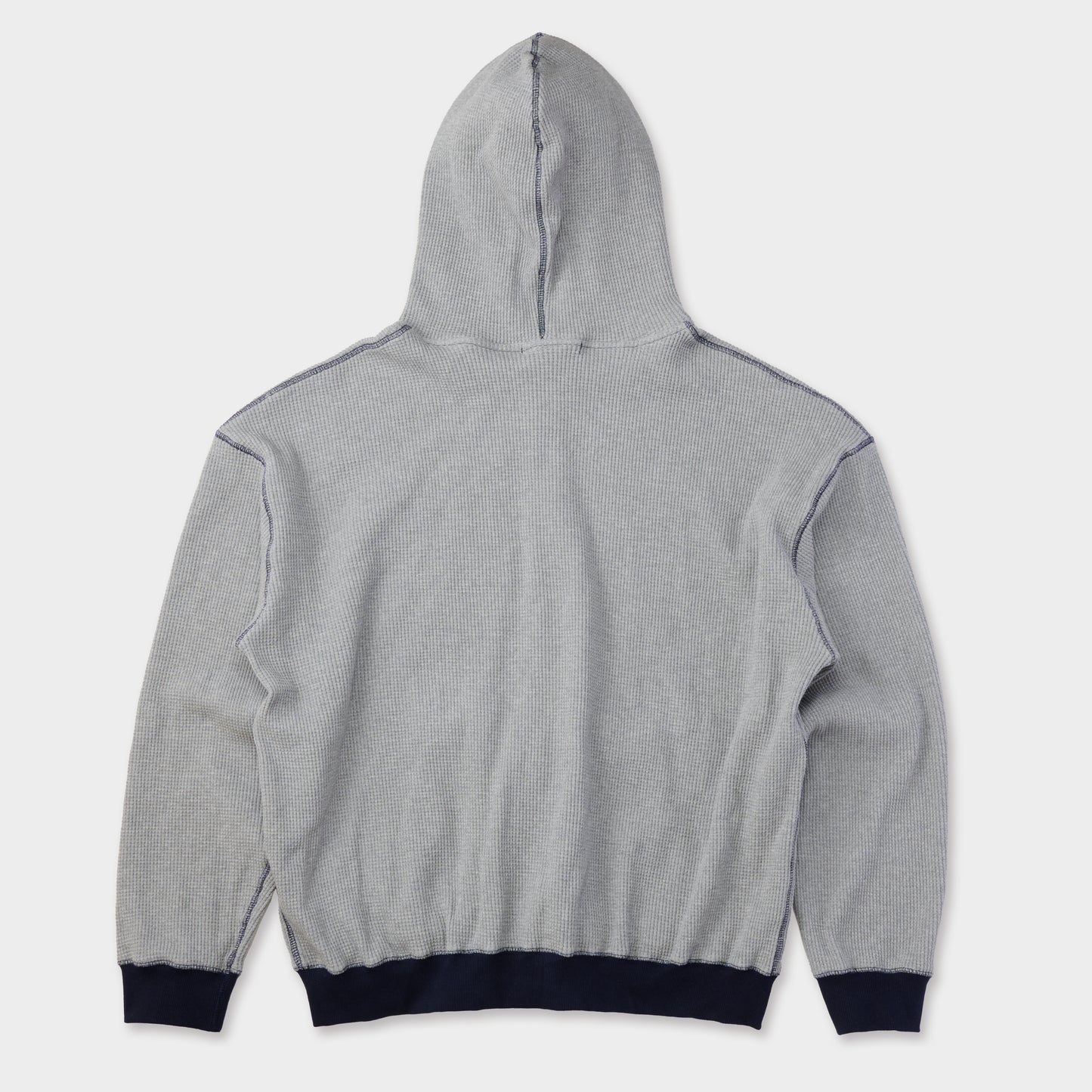 HEAVY THERMAL HOODIE GRAY