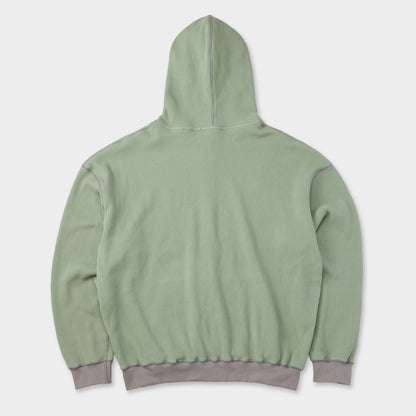 HEAVY THERMAL HOODIE PISTACHIO