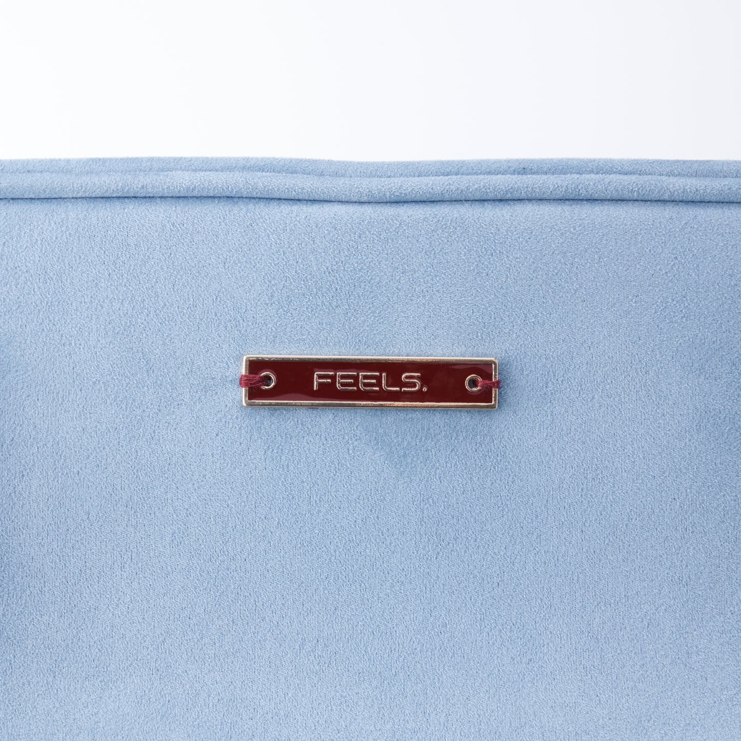 SUEDE TOUCH TRAVEL BAG 2026 SUMMER LIMITED LIGHT BLUE