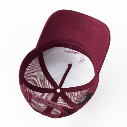 ORIGINAL MESH 5PANEL CAP WINE RED