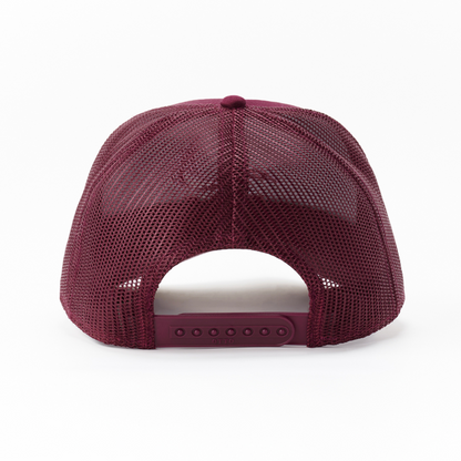 ORIGINAL MESH 5PANEL CAP WINE RED