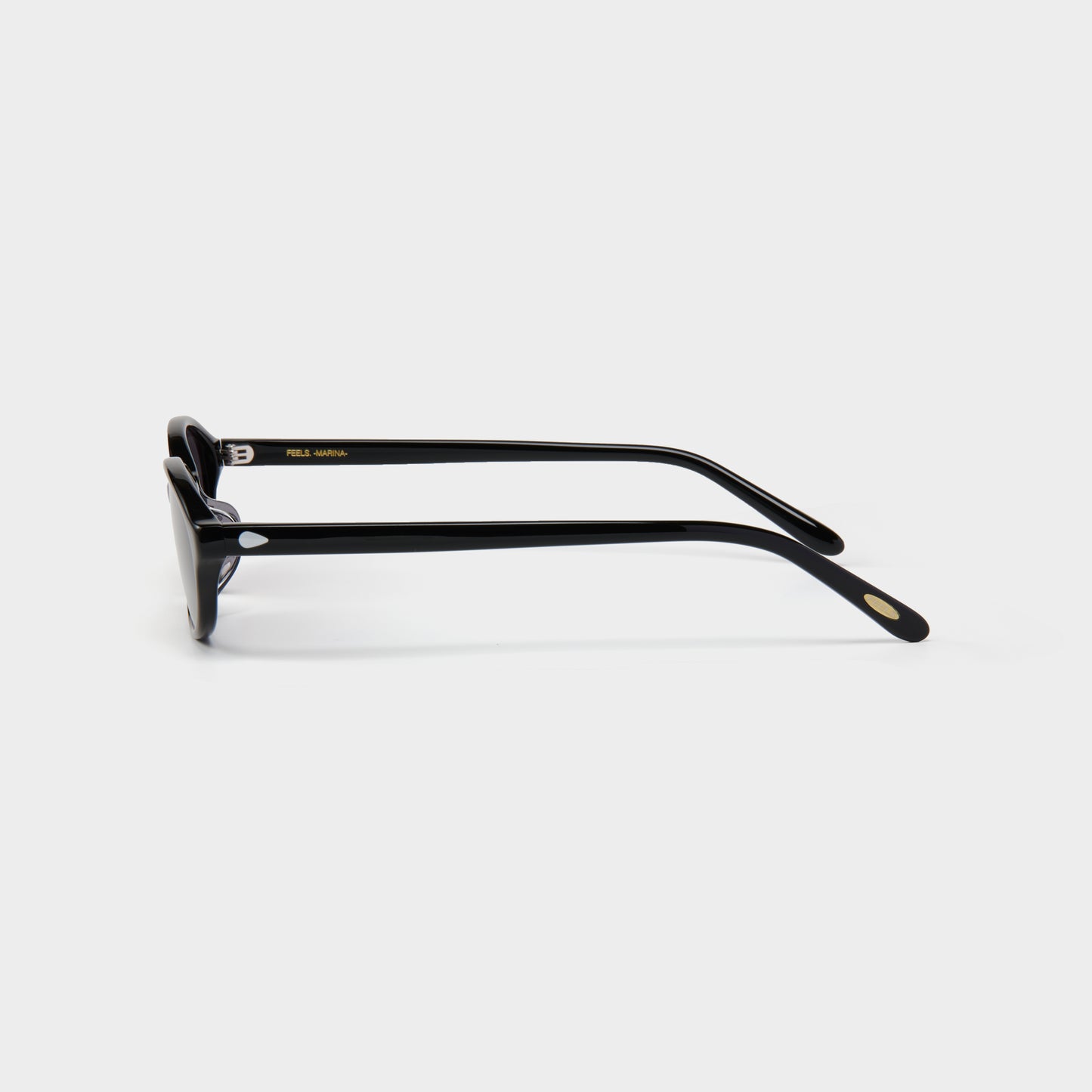MARINA SUNGLASS BLACK-SMOKE LENS