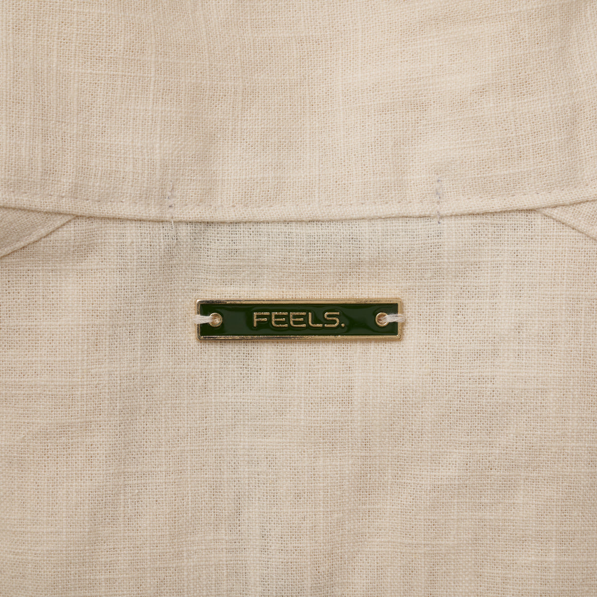 LINEN BLOUSON JACKET BEIGE