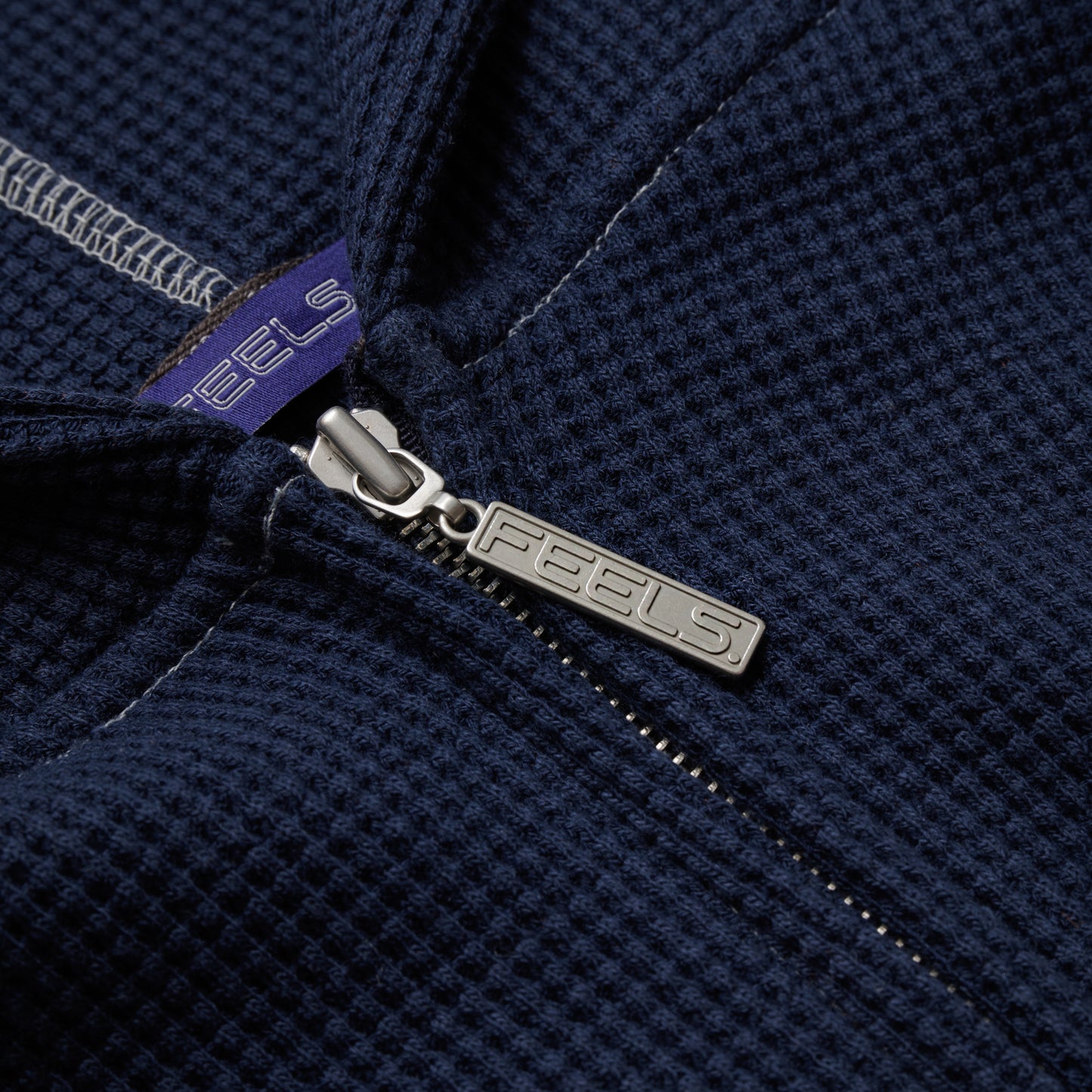 HEAVY THERMAL HOODIE NAVY
