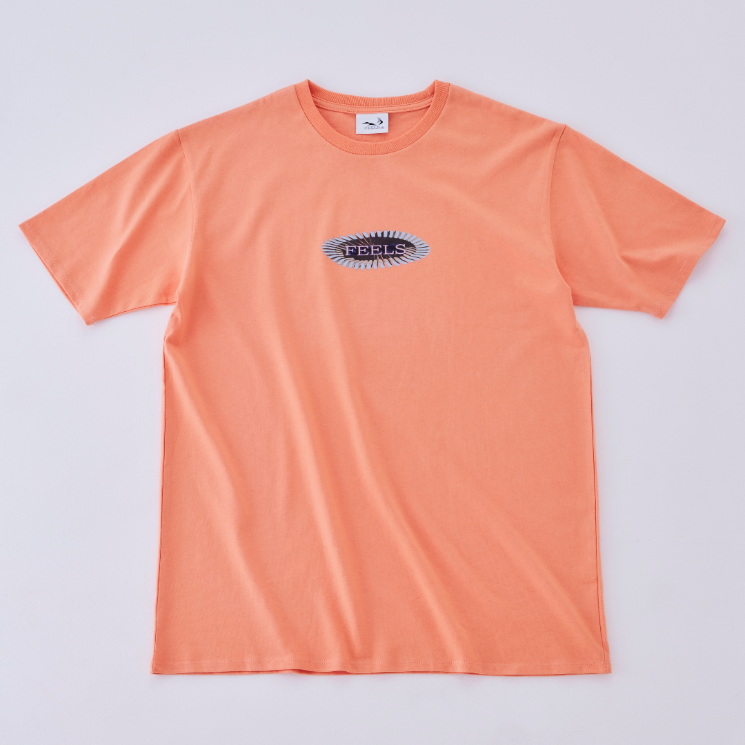 CLASSIC COLORED T-SHIRT CORAL ORANGE