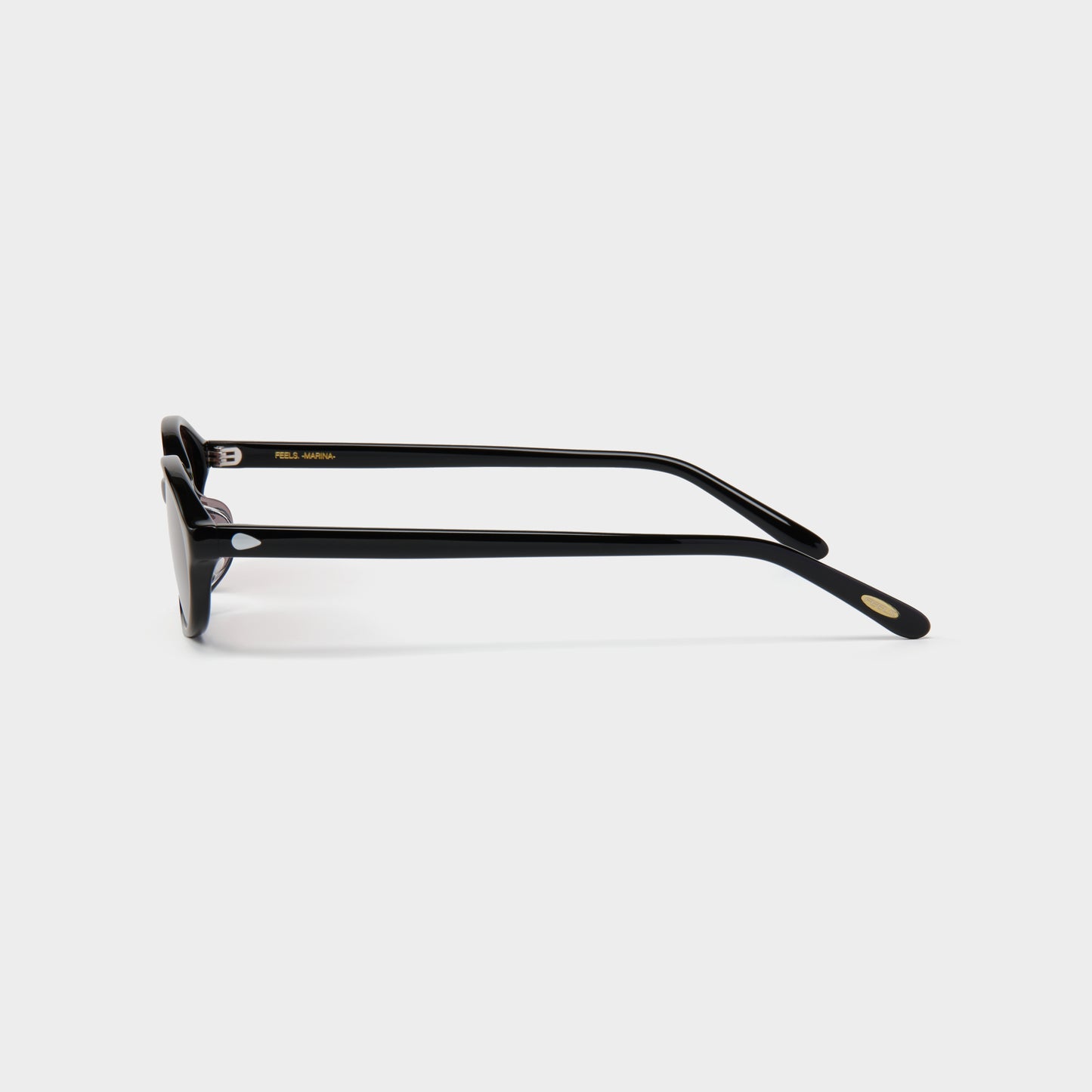 MARINA SUNGLASS BLACK-BROWN LENS
