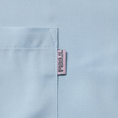 RAYON SHIRT LIGHT BLUE "DRESS CODE LINE"
