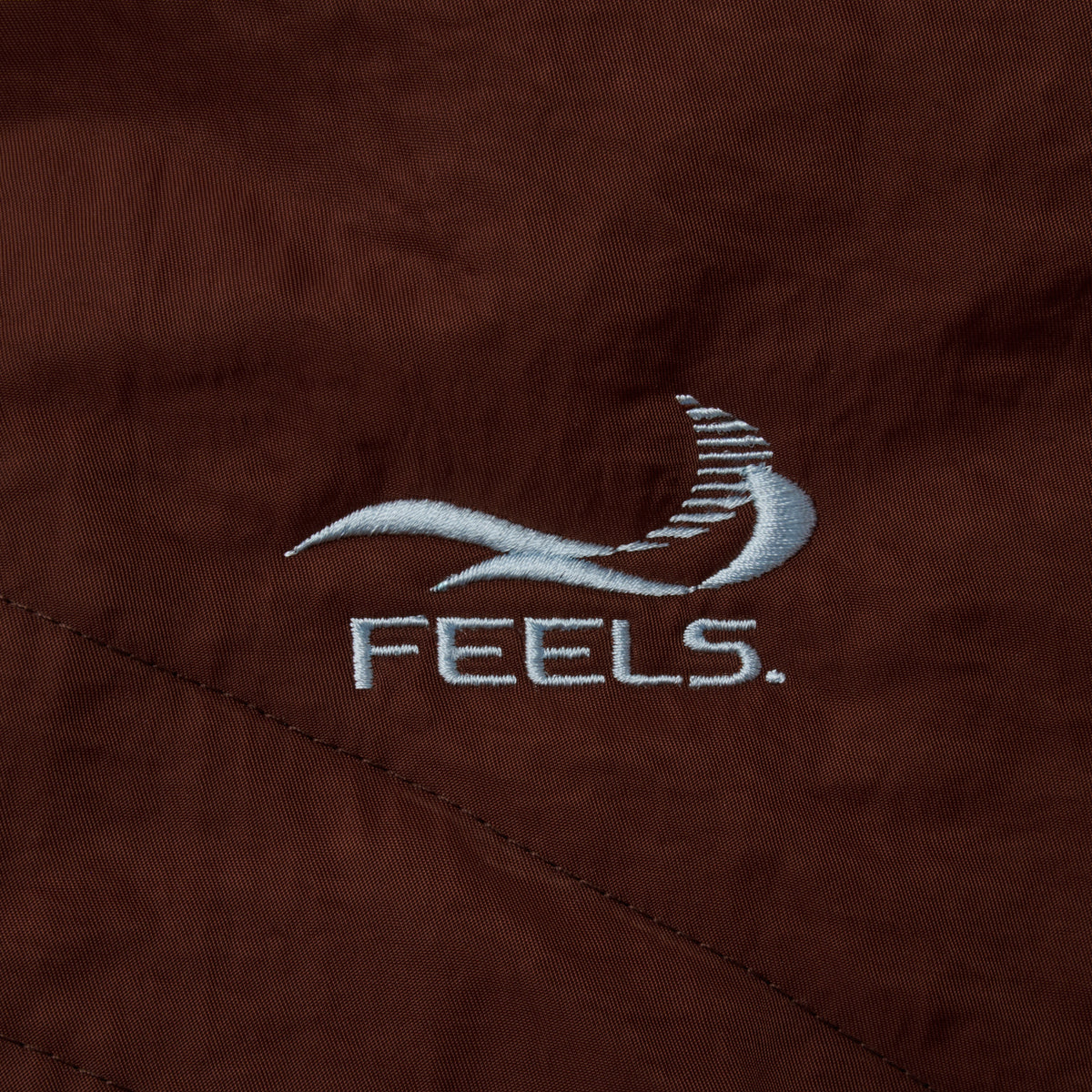 BAGGY BOMBER JACKET BROWN