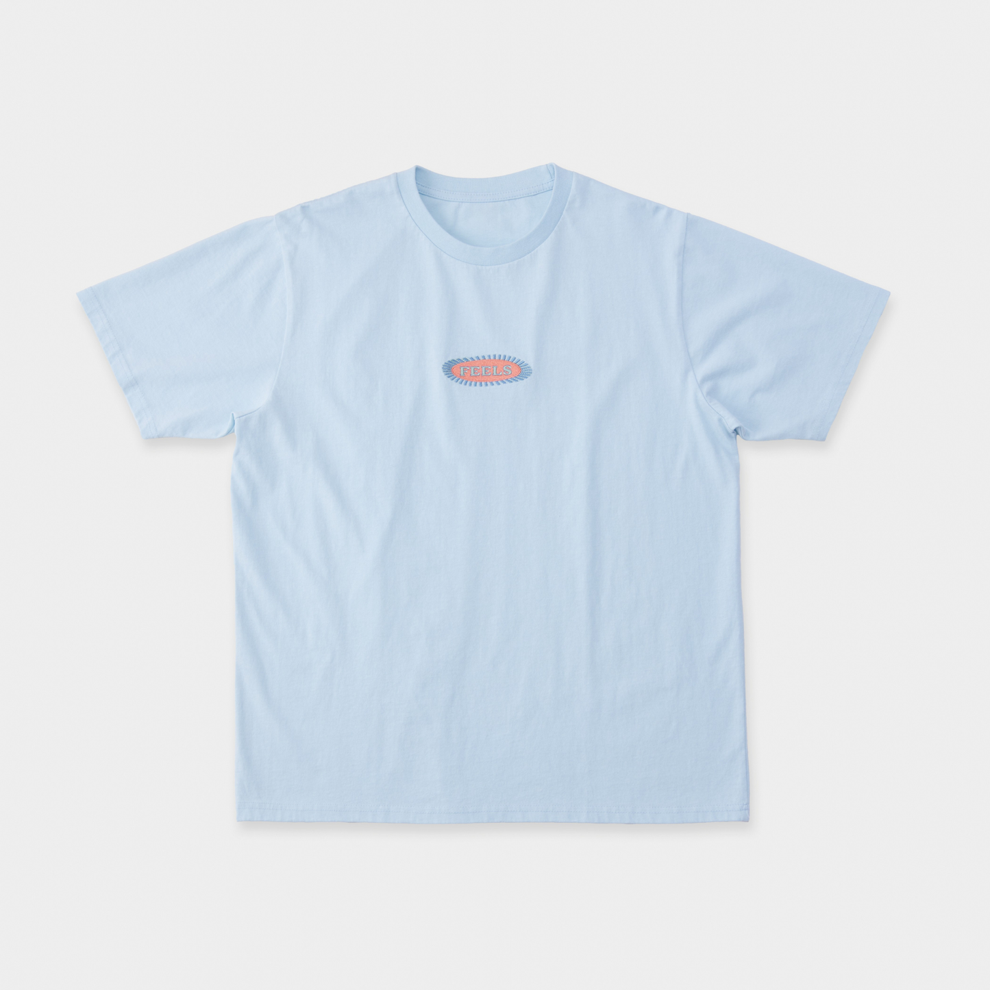 SIGNATURE STITCH T-SHIRT LIGHT BLUE
